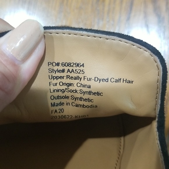 J Crew 9.5 calf hair penny loafers - Picture 6 of 15